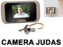 kit oeil de boeuf Judas électronique de porte avec écran LCD et caméra oeilleton (version sans percage)