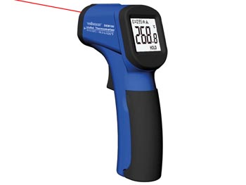 dem100 Thermomètre IR sans contact avec pointeur laser (-50° C à +330° C)