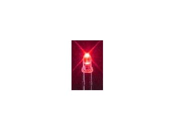 led3r LED Rouge 3mm 3000mcd
