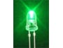 LED Vert 5mm 17000mcd 15°