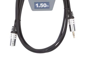 pac207c015 Rallonge audio stéréo jack 3.5mm male femelle cable blindé L=1.5m