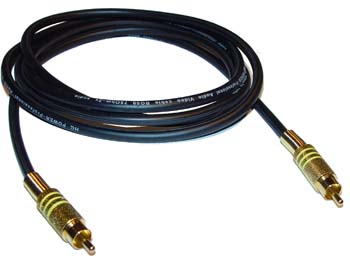 spdif_coax05 Cordon rca spdif cable coaxial Audio numrique L=0.5m 50cm