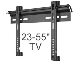 tvl Support mural TV 23-55 pouces extra plat trs fin pour montage prs du mur 1.9cm