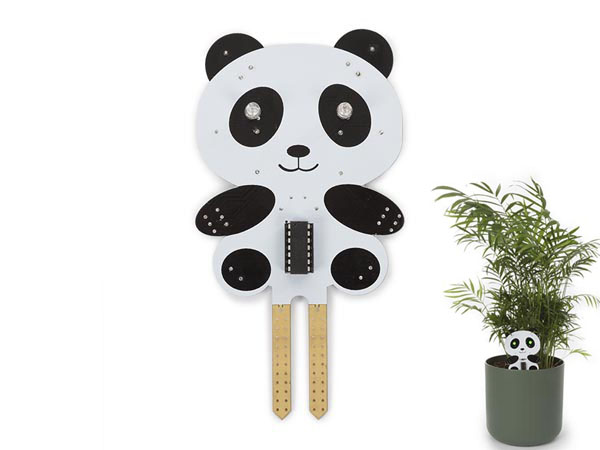 wsak201 KIT électronique Velleman à souder : Panda testeur d'humidité pour plante d'intérieur mk201