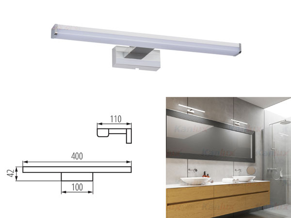 Réglettes LED pour salle de bain – Éclairage fonctionnel dans la salle de  bain