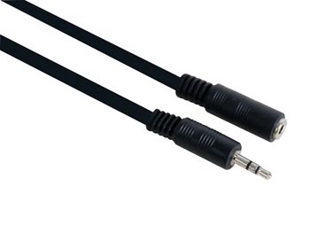 aumfjk3 Rallonge audio stro jack 3.5mm male femelle  cable blind L=3m