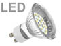 AMPOULE LED SMD 1.3w 230V GU10 Blanc froid lumière du jour, angle large 70°