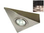 Spot triangle 12v 20w halogne pour plan de travail de cuisine fixation sous meuble haut