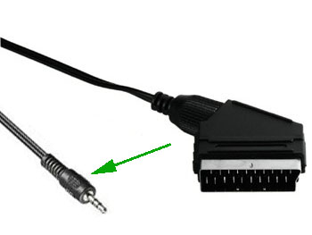 prt2jk Cordon audio cable pritel male vers jack stro 3.5 male L=2m