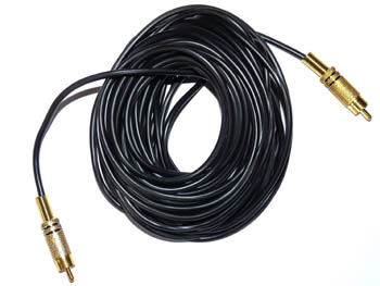 rca8 Cable cordon audio RCA L=8m ( compatible microphone mam8 et camra avec audio )