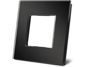 vmbgp1sb VELBUS Plaque de recouvrement en verre pour bticino livinglight, noir